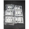 Image 2 : Lot of 6 – Eaton 93403B-BOX Stainless Steel Wall Plates