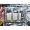 Image 3 : Lot of 6 – Eaton 93403B-BOX Stainless Steel Wall Plates