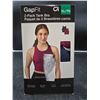 Image 2 : GapFit 2-Pack Tank Bra, XL/TG, Multi-Colored