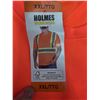 Image 3 : Holmes Workwear High Visibility Safety Shirt Orange Size XXL