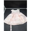 Image 2 : Jona Michelle Girls Dress, Pink, Size 3, Sleeveless with Bow Accent