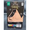 Image 3 : Buffalo David Bitton Wire-Free Bra, Seam-Free Wireless Bra 2-Pack, Size XL