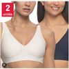 Image 1 : Buffalo David Bitton XL Wire-Free Bra 2-Pack