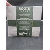 Image 3 : Roots Home 4-Piece Twin Simple Sheet Set, 100% Cotton Sateen, 300 Thread Count