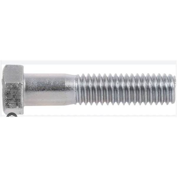 Hillman 5/8-11 x 3-1/2 Hex Cap Screws, Grade 5, Coarse Thread, 25 Pcs