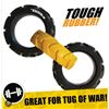 Image 1 : Tonka Tuff Tug Dog Toy with Dual-Color Rubber Design