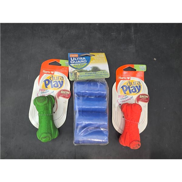 Hartz Ultra Play Dog Toys with Waste Bags
