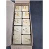Image 3 : Eaton 1482V Grounding Triple Outlet Adapter, Ivory, Set of 10