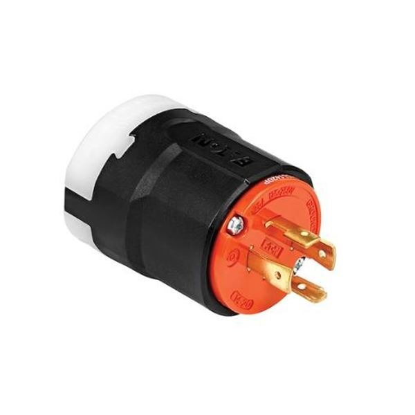 Red And Black AHCL1520 Locking Plug, 20A, 125/250VAC