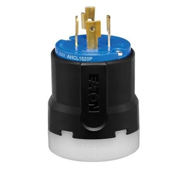 Hubbell AHCL1520P Locking Plug with Cooper Arrow Hart Connector