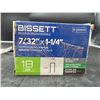 Image 2 : Bissett 7/32 in. x 1-1/4 in. 18 Gauge Staples, 5000 Pieces