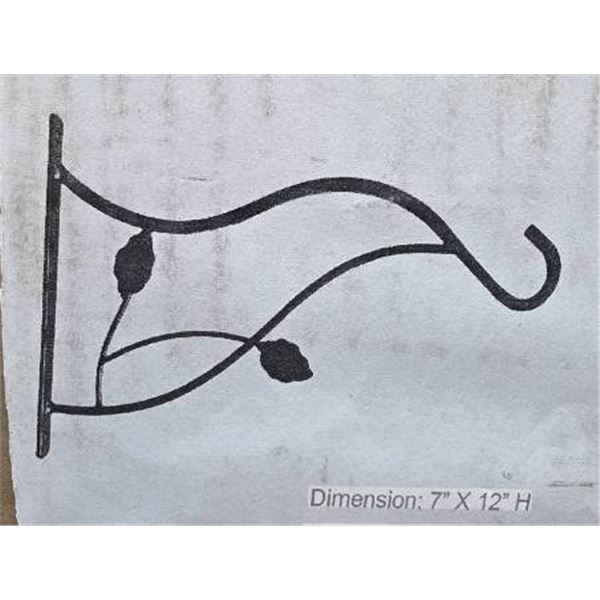 Lot of 4 Leaf Planter Bracket Fences 12-Inch by FCL