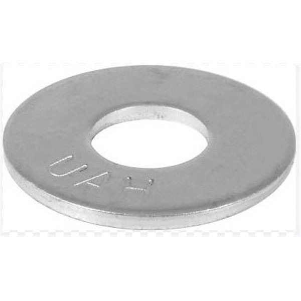 Hillman 1/2 Inch Zinc Flat Washers, 50 Pieces, Model 270067