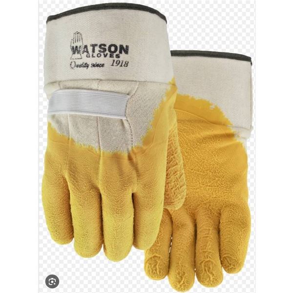 Watson Safety Rubber Flex Gloves Style 112 Large Size