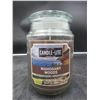 Image 2 : Candle-Lite Mahogany Woods Jar Candle, 18 oz