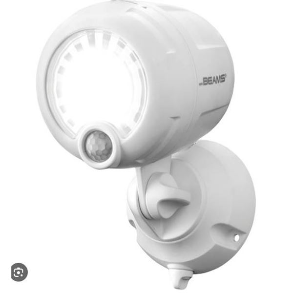 Mr Beams LED Spotlight, 200 Lumens with Motion Sensor