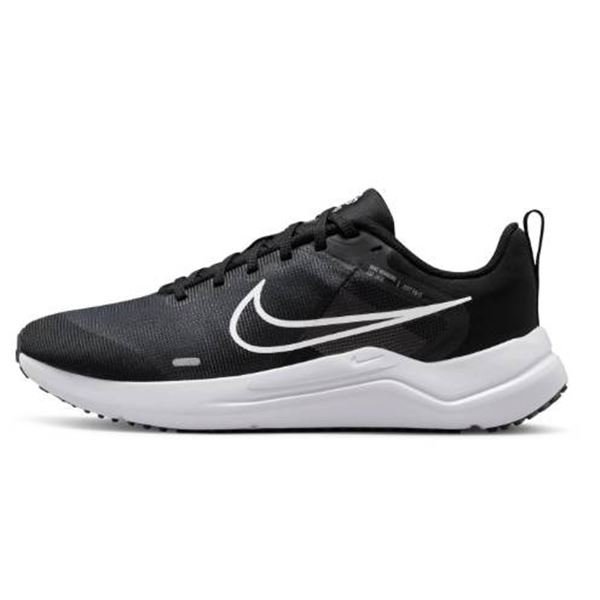 Nike Downshifter 12 Running Shoes, Size 7, Black and White