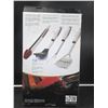 Image 3 : GrillPro 4-Piece Stainless Steel Barbecue Tool Set