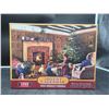 Image 2 : Advent Calendar 1008-Piece Jigsaw Puzzle with Christmas Scene Design