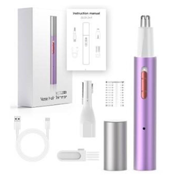 XJQ-3029-2T-PL Nose Hair Trimmer with Rechargeable Feature