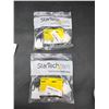Image 2 : StarTech.com 1.8m/6ft DVI-D Dual Link Cables – Lot of 2