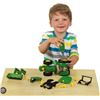 Image 1 : John Deere Fix-It-Up Johnny Interactive Tractor Toy for Ages 3+