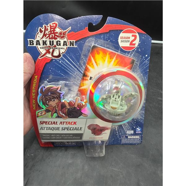 Vintage Sega Bakugan Special Attack, Season 2 with Trading Card