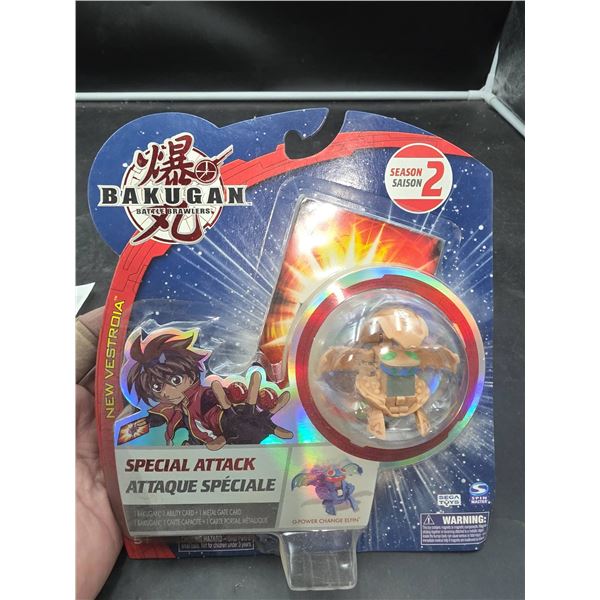 Vintage Sega Bakugan Special Attack, Season 2 with Trading Card