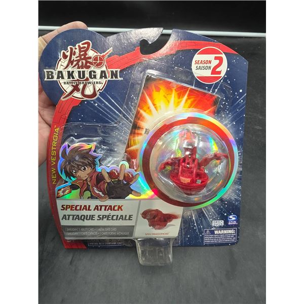 Vintage Sega Bakugan Special Attack, Season 2 with Trading Card