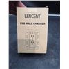 Image 2 : LENCENT USB Wall Charger with 3 USB Ports and 6 AC Outlets