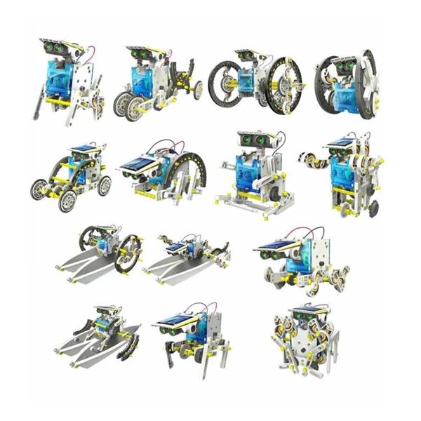 13-in-1 Solar Robot STEM Educational Kit for Ages 8+