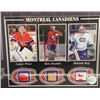 Image 2 : Montreal Canadiens Collectible Frame Featuring Great Goalies: Price, Dryden & Roy 12.5″ x 1