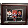 Image 1 : Beliveau Canadiens Forum Seat Display Collectible with Certificate, 12.5″ x 15″