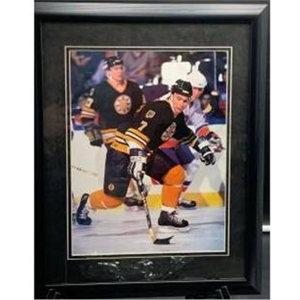 Ray Bourque Boston Bruins Rookie Season NHL Framed Picture, 12.5″ x 15″
