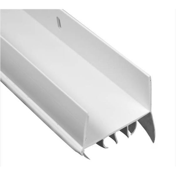 Polar Bear 2675SPB U-Shape Vinyl and Foam Door Bottom, 33-3/4 Inches
