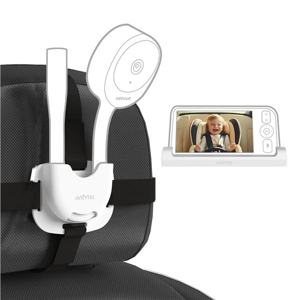 Netvue Peekababy Car Accessories Set for Baby Monitor