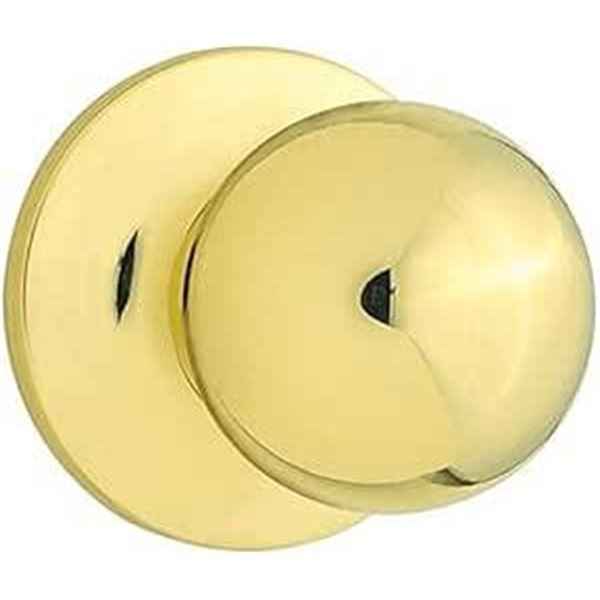 Weiser Safe Lock Hall And Closet Door Knob, Model SK1000RG 3 CP SCAL SCS
