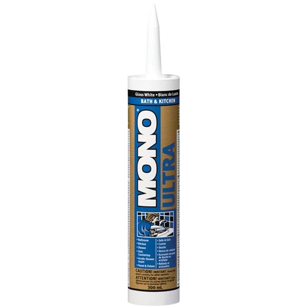 Mono Ultra Bath and Kitchen Sealant Tubes – 300 mL, Set of 3