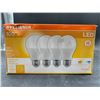 Image 2 : Sylvania 100W LED Soft White Light Bulbs, Set of 4