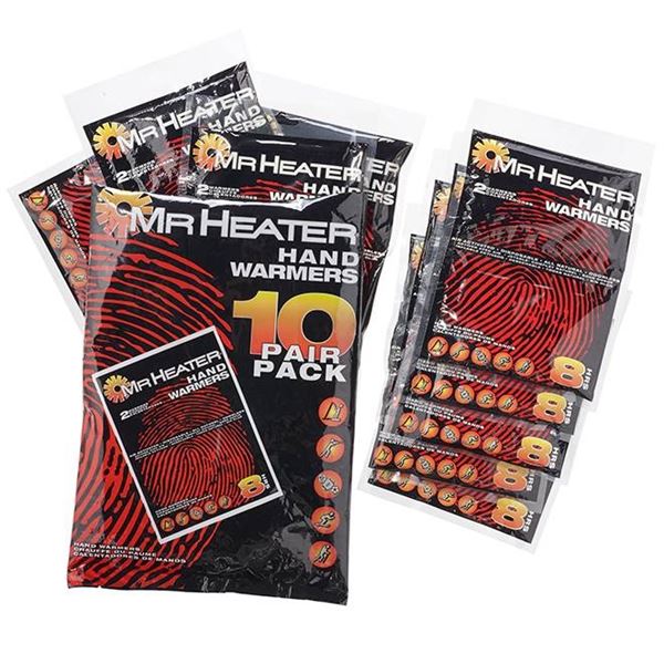 Mr. Heater Hand Warmers 10-Pair Pack For Extended Warmth
