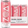 Image 1 : Zoa Energy Drink White Peach, Zero Sugar, 12 x 355 mL Cans
