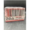 Image 4 : Zoa Energy Drink White Peach, Zero Sugar, 12 x 355 mL Cans