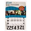 Image 1 : Allflex Livestock Ear Tag System Maxi Female/Small Male White 76-100