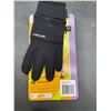 Image 3 : HEAD Sensatec Fleece Gloves, XS/TP Size, Black Design