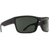 Image 1 : Spy Rocky SOSI Matte Black Sunglasses with HD Plus Gray Green Lenses