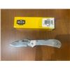 Image 1 : Buck Mini Spitfire 0726GYS-B Folding Knife, Stainless Steel Handle