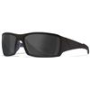 Image 1 : Wiley X WX Twisted Matte Black Frame Polarized Smoke Grey Lens Sunglasses