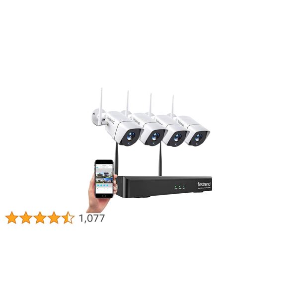 Arrow Connectivity NVR & 4 Cameras Network Video Recorder Model A200104