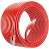 Image 1 : Arrow Connectivity 75-Foot Ethernet Cable, Red
