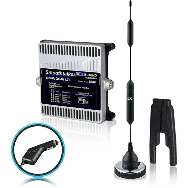 Smoothtalker X6 Cell Phone Signal Booster for Vehicles